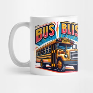 School Bus, Bus Bliss Mug